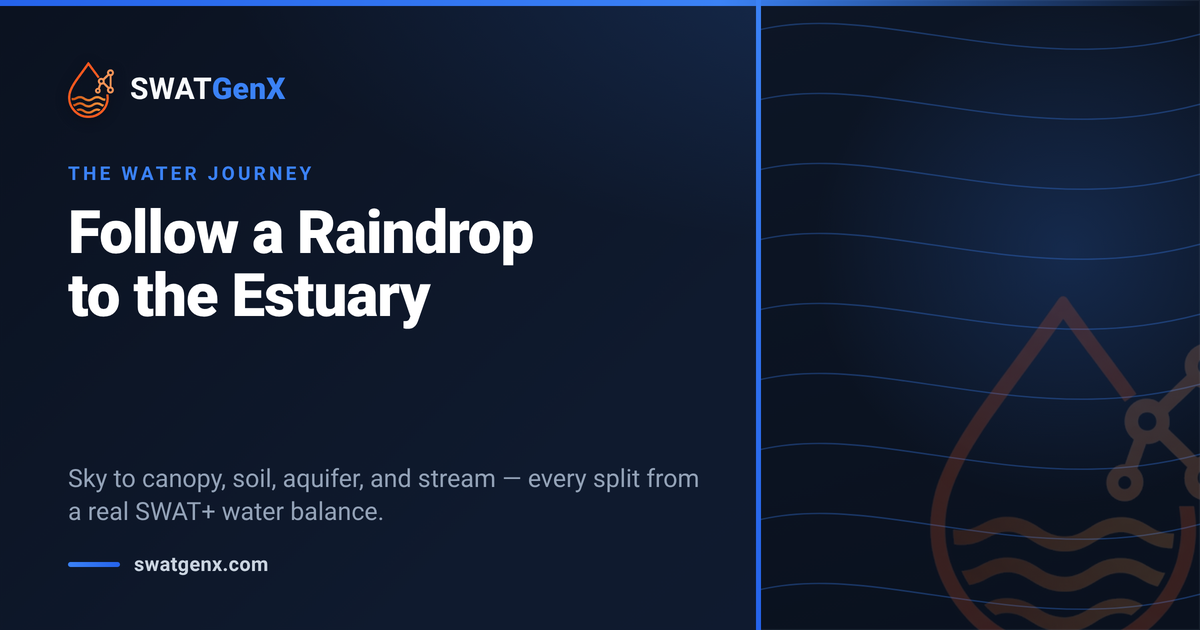 Preview card for the interactive lesson: The Water Journey