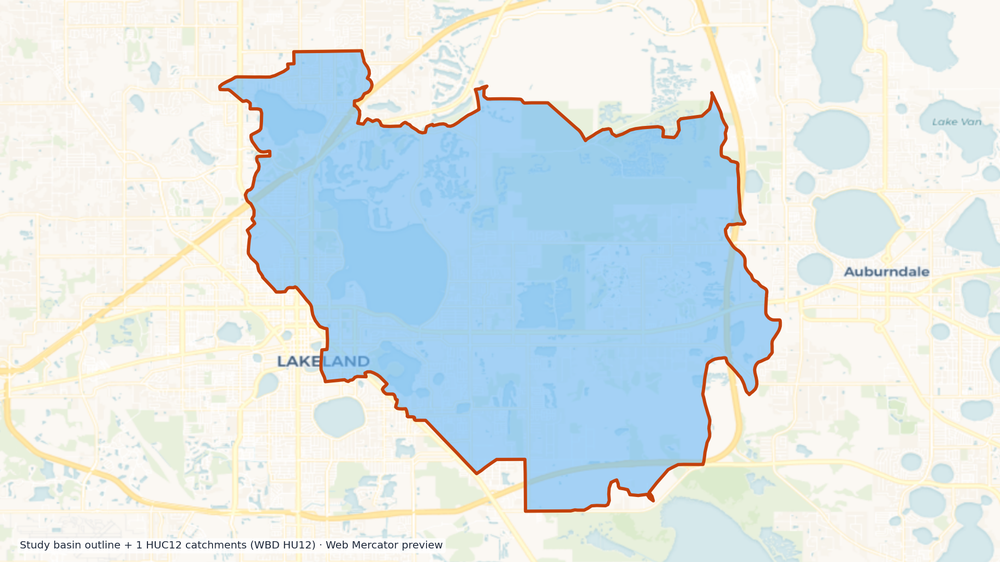 Peace watershed — HUC8 03100101 (USGS WBD)