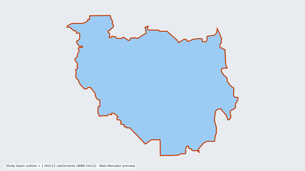 Peace watershed — HUC8 03100101 (USGS WBD)