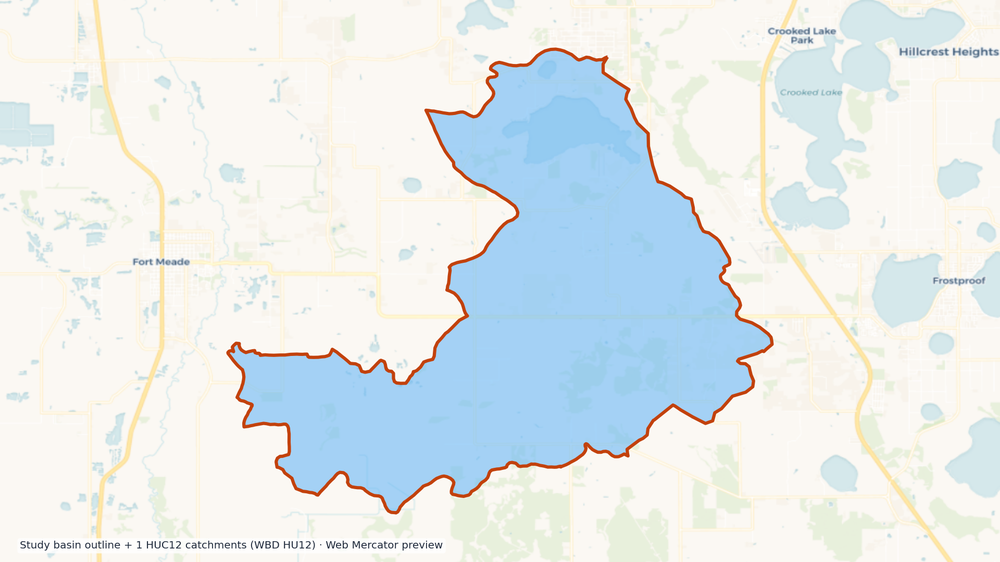 Peace watershed — HUC8 03100101 (USGS WBD)