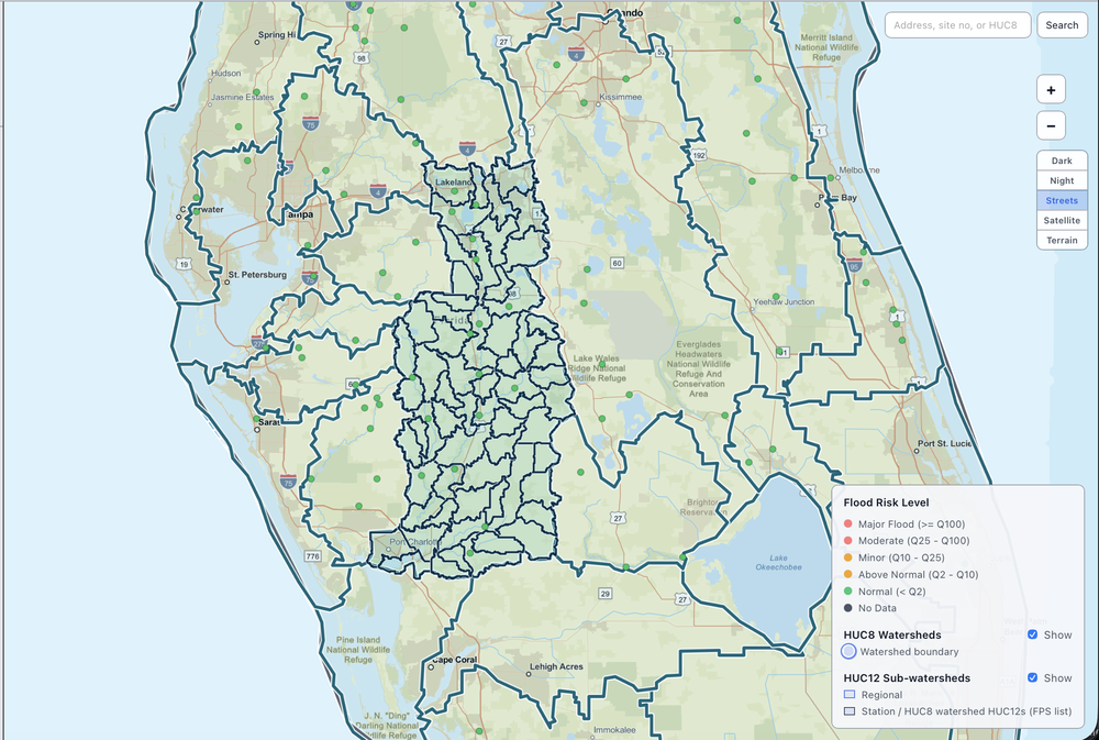 Peace watershed — HUC8 03100101 (USGS WBD)