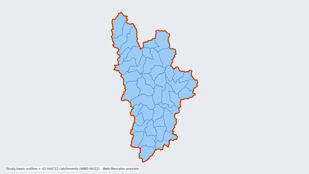 South Fork Salmon watershed — HUC8 17060208 (USGS WBD)