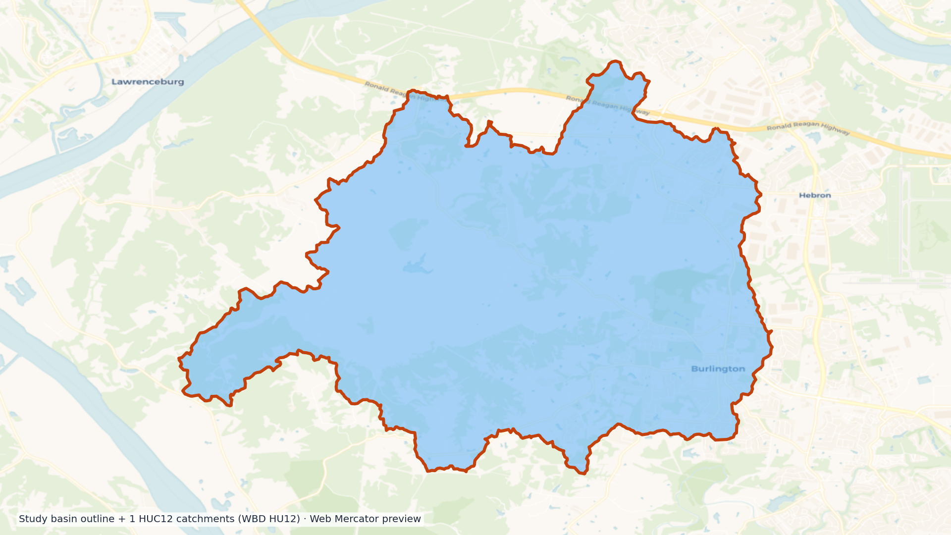 Middle Ohio-Laughery watershed — HUC8 05090203 (USGS WBD)
