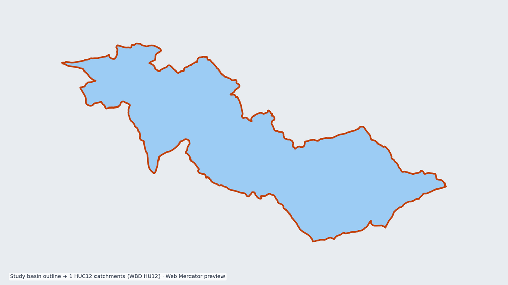 Piscataquis River watershed — HUC8 01020004 (USGS WBD)