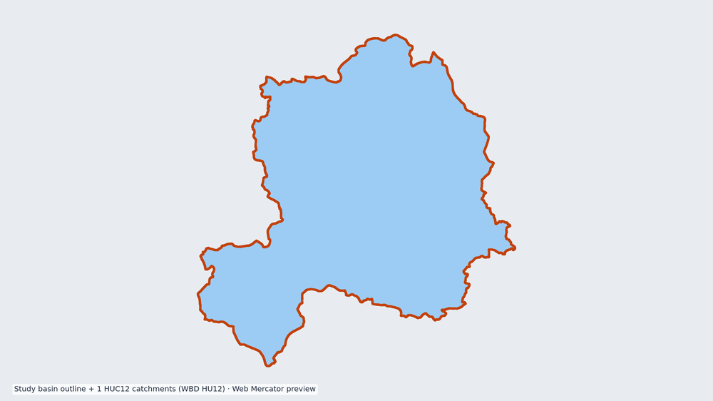 Lower Grand watershed — HUC8 04050006 (USGS WBD)