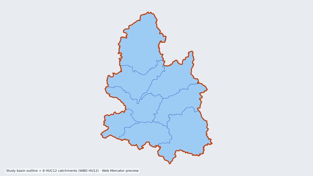 Lower Grand watershed — HUC8 04050006 (USGS WBD)