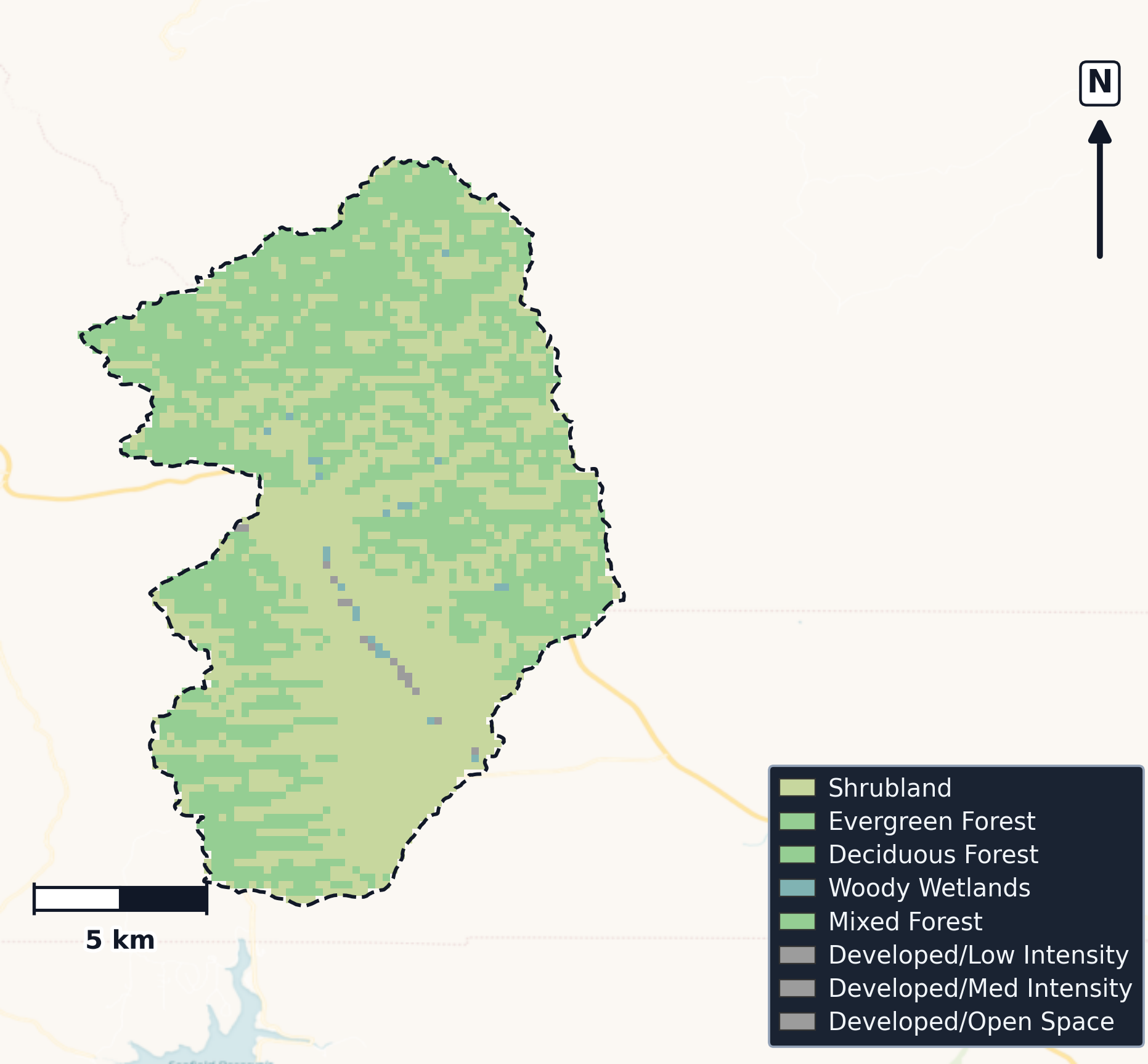 Price · Utah — Cropland Data Layer land use, basin clip