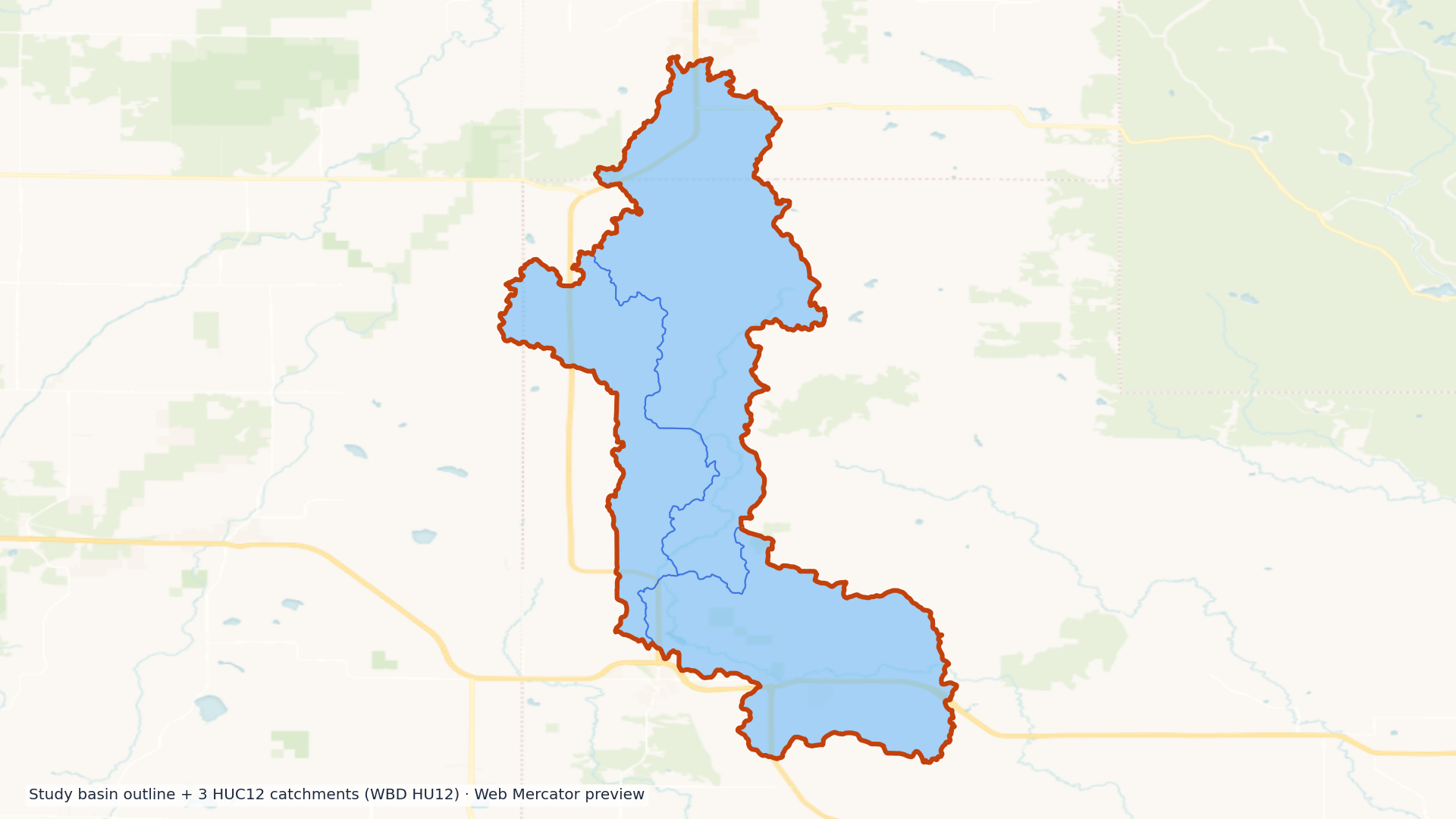 Wolf watershed — HUC8 04030202 (USGS WBD)